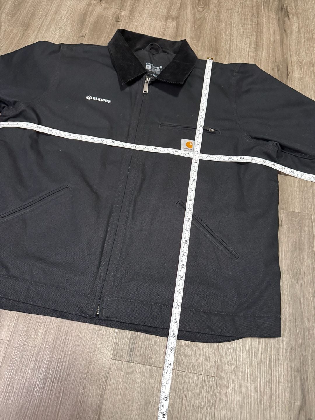 Carhartt Black Blanket Lined Detroit Jacket Size XL
 8