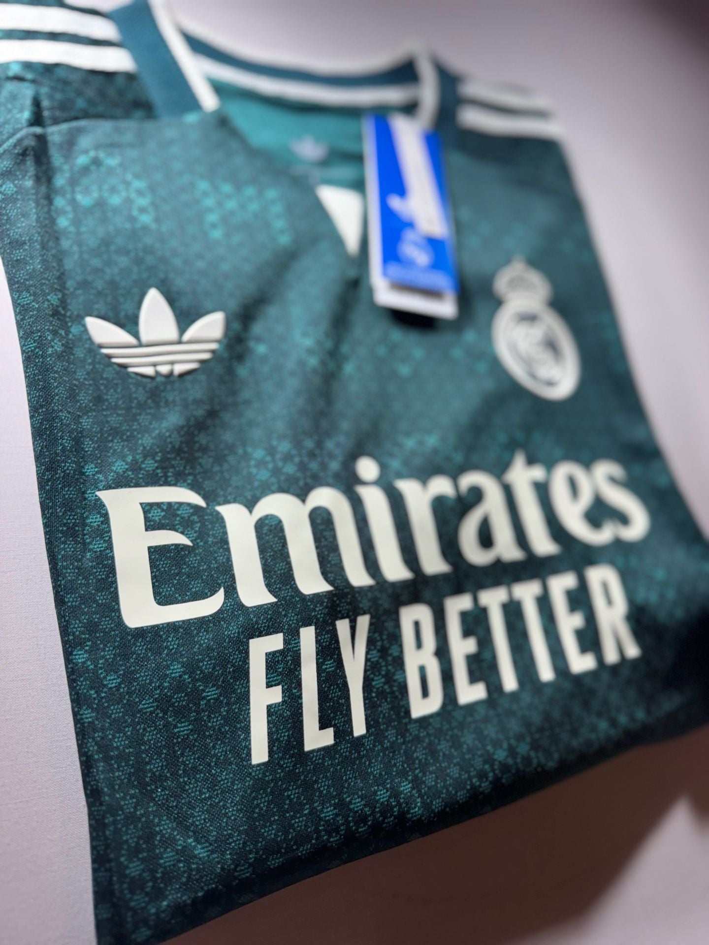 Adidas Real Madrid Long Sleeve Away Jersey Green 17