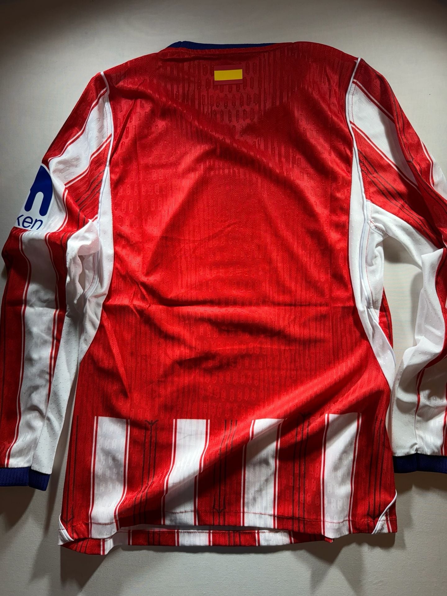 Nike Atletico Madrid Home Long Sleeve Jersey Size M 2024-2025 14
