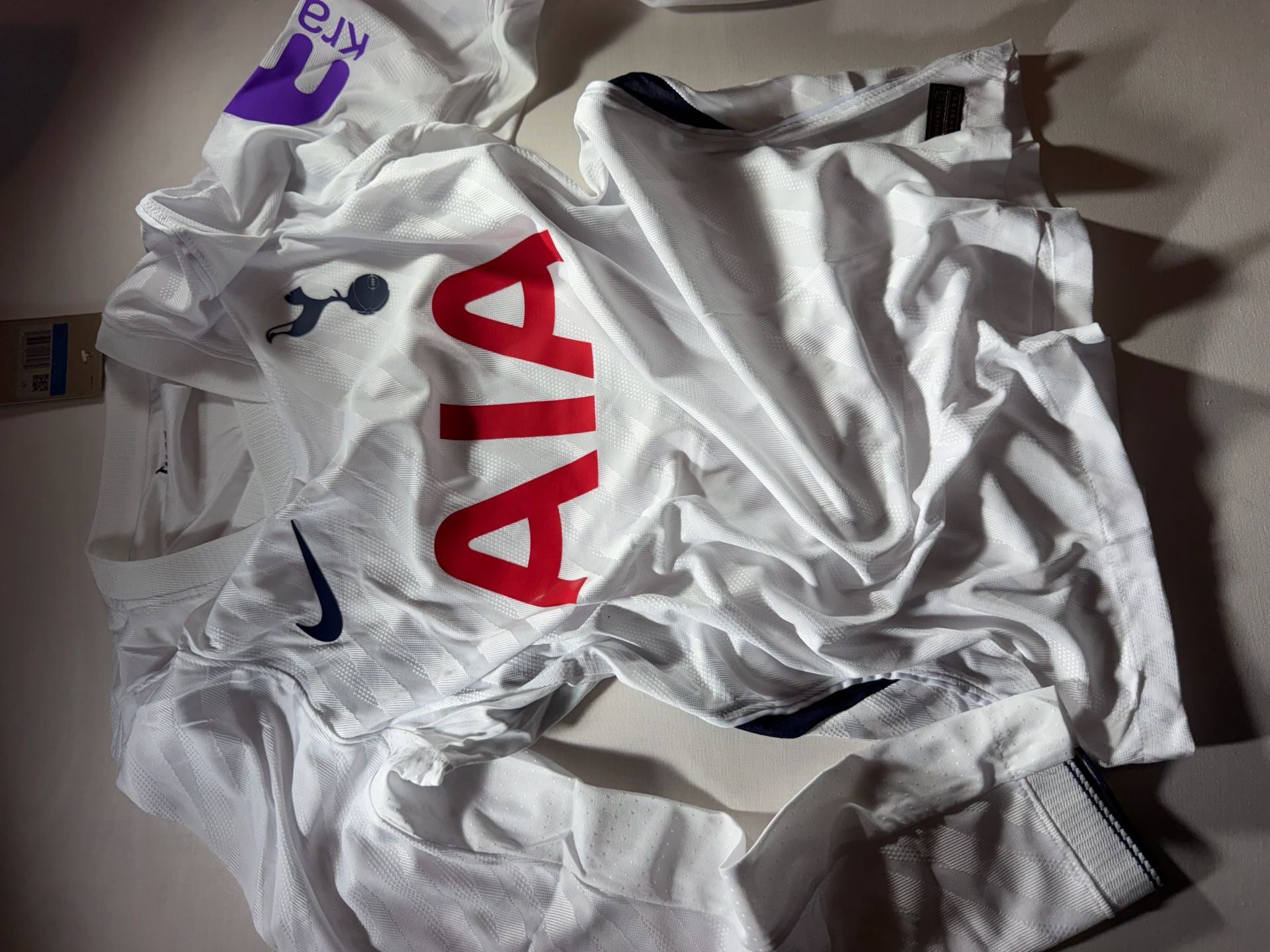 Nike Tottenham Hotspur Long Sleeve Home Jersey Size M White 13