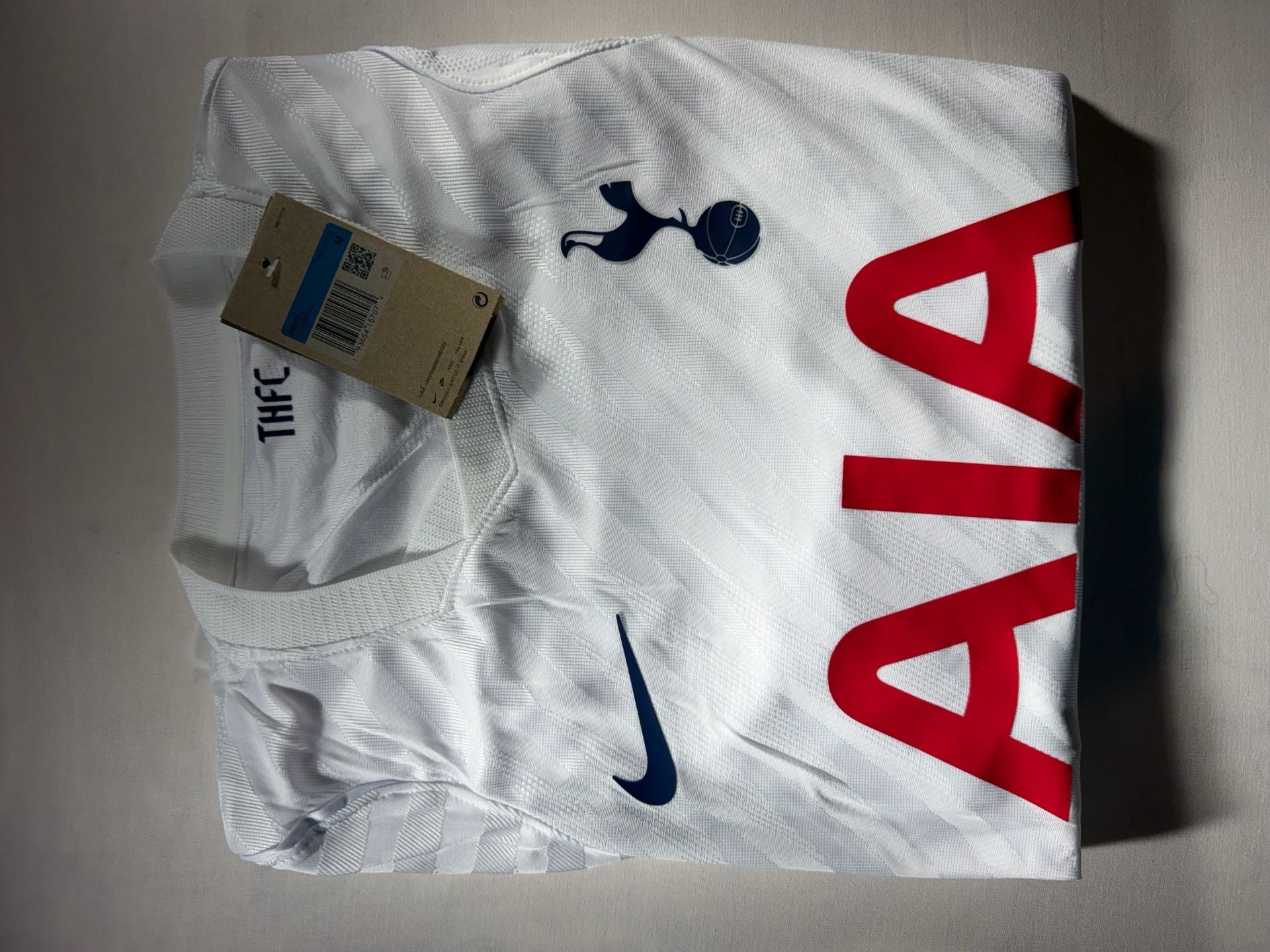 Nike Tottenham Hotspur Long Sleeve Home Jersey Size M White 17