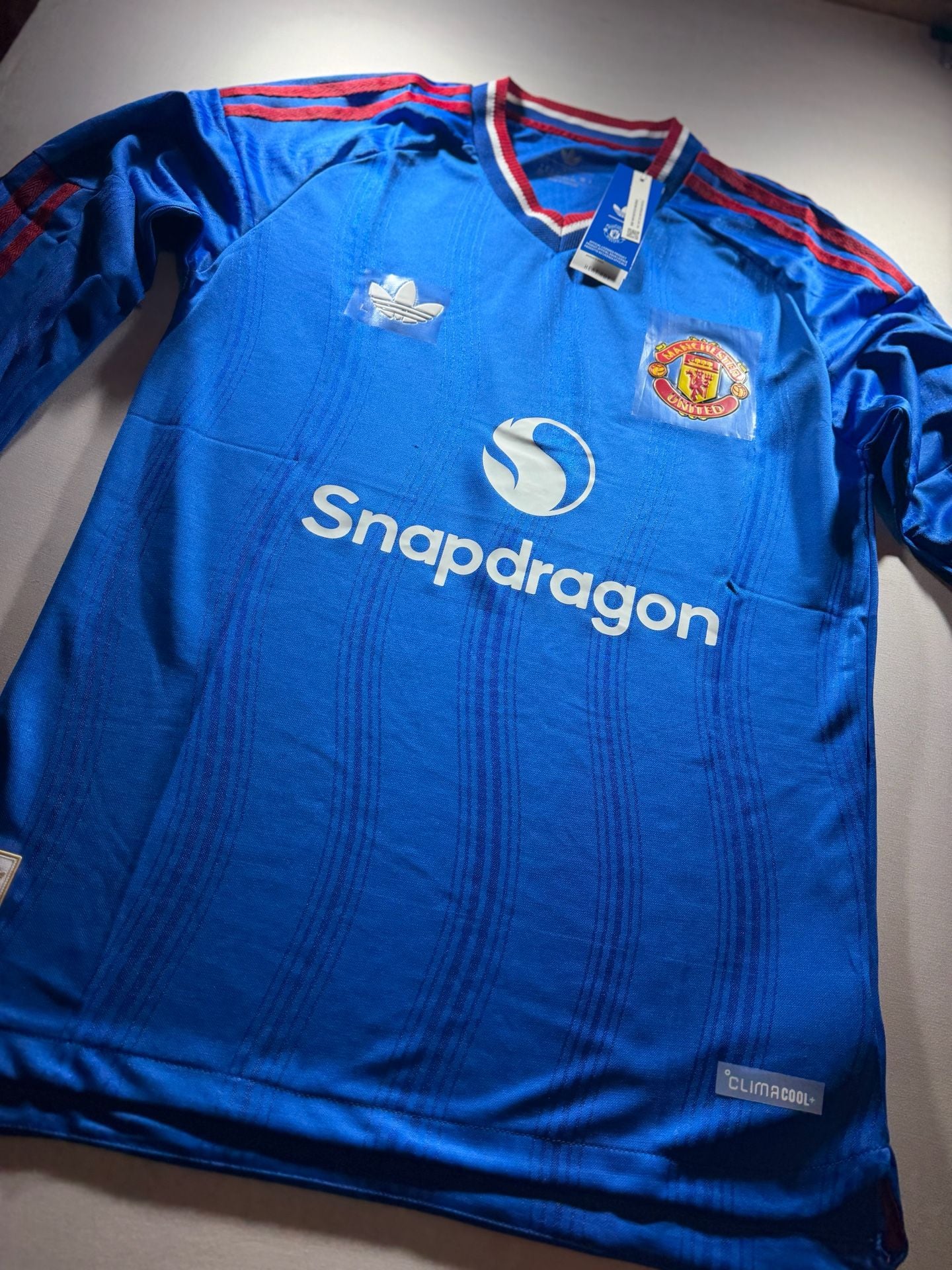 Adidas Manchester United 2026/27 Away Jersey Blue New 14