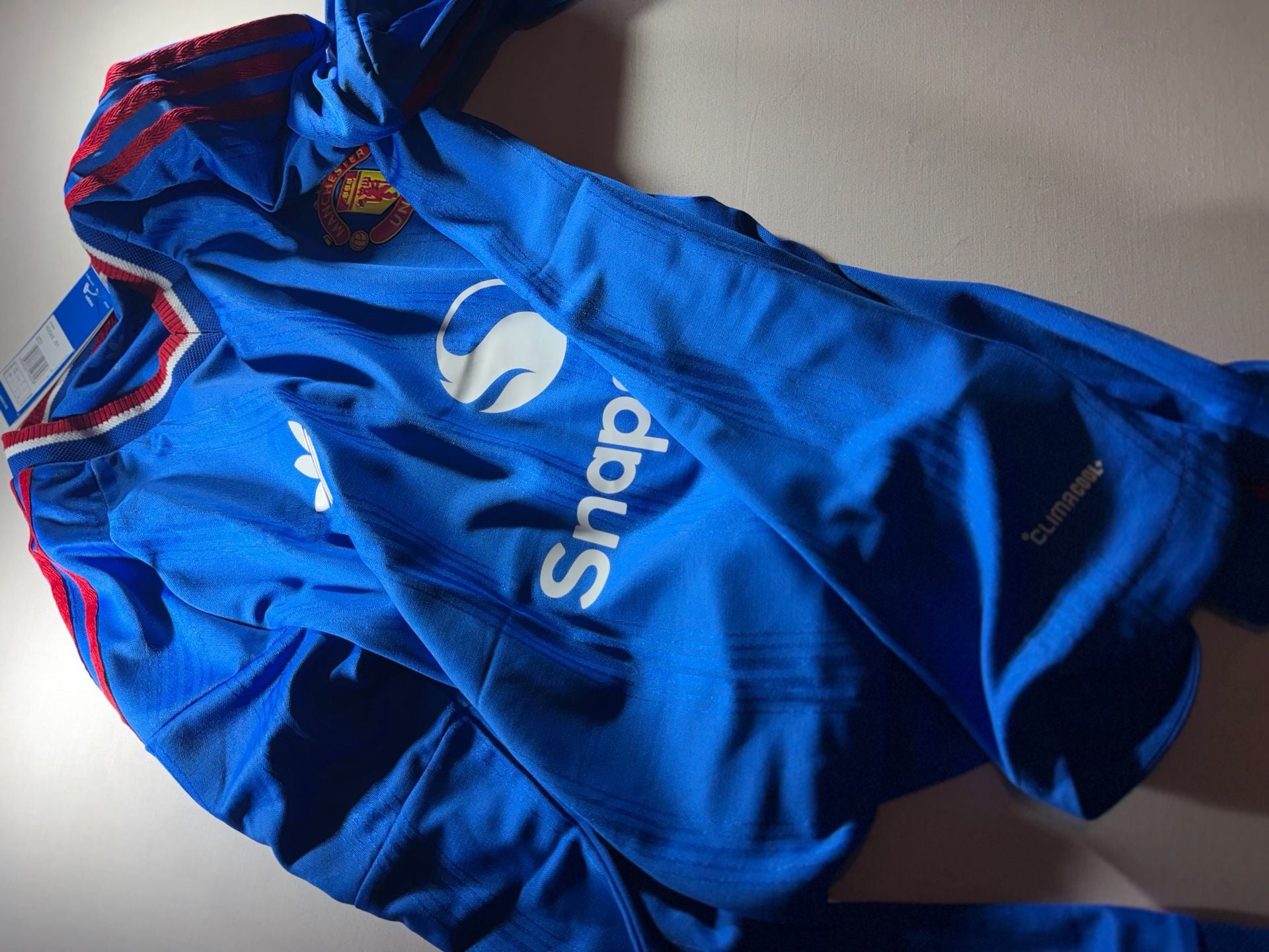 Adidas Manchester United 2026/27 Away Jersey Blue New 15