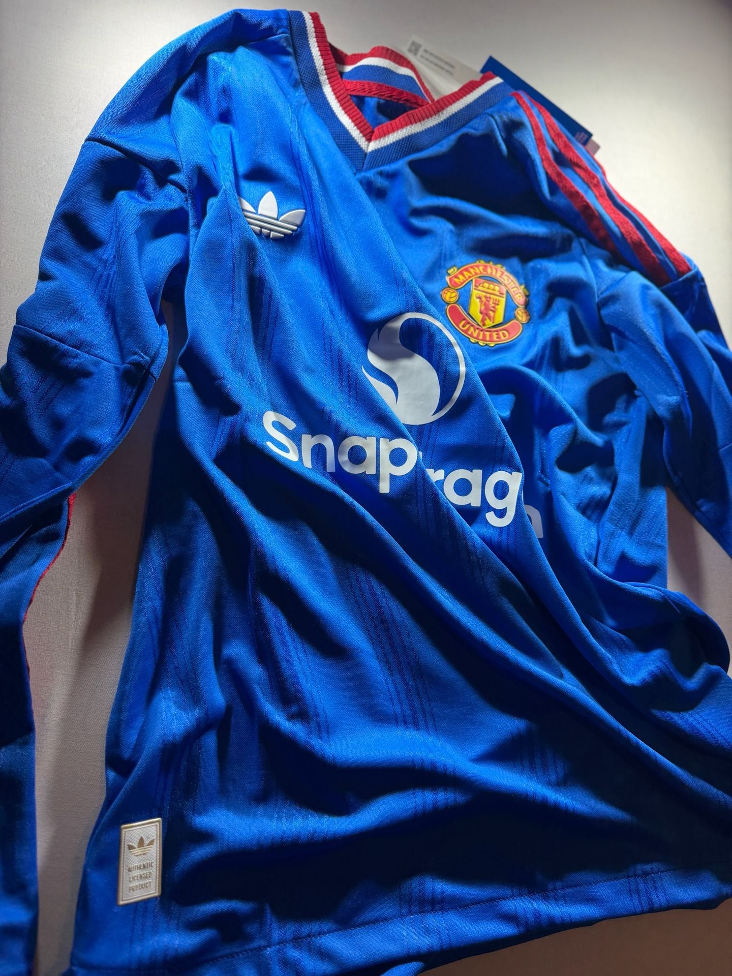 Adidas Manchester United 2026/27 Away Jersey Blue New 17