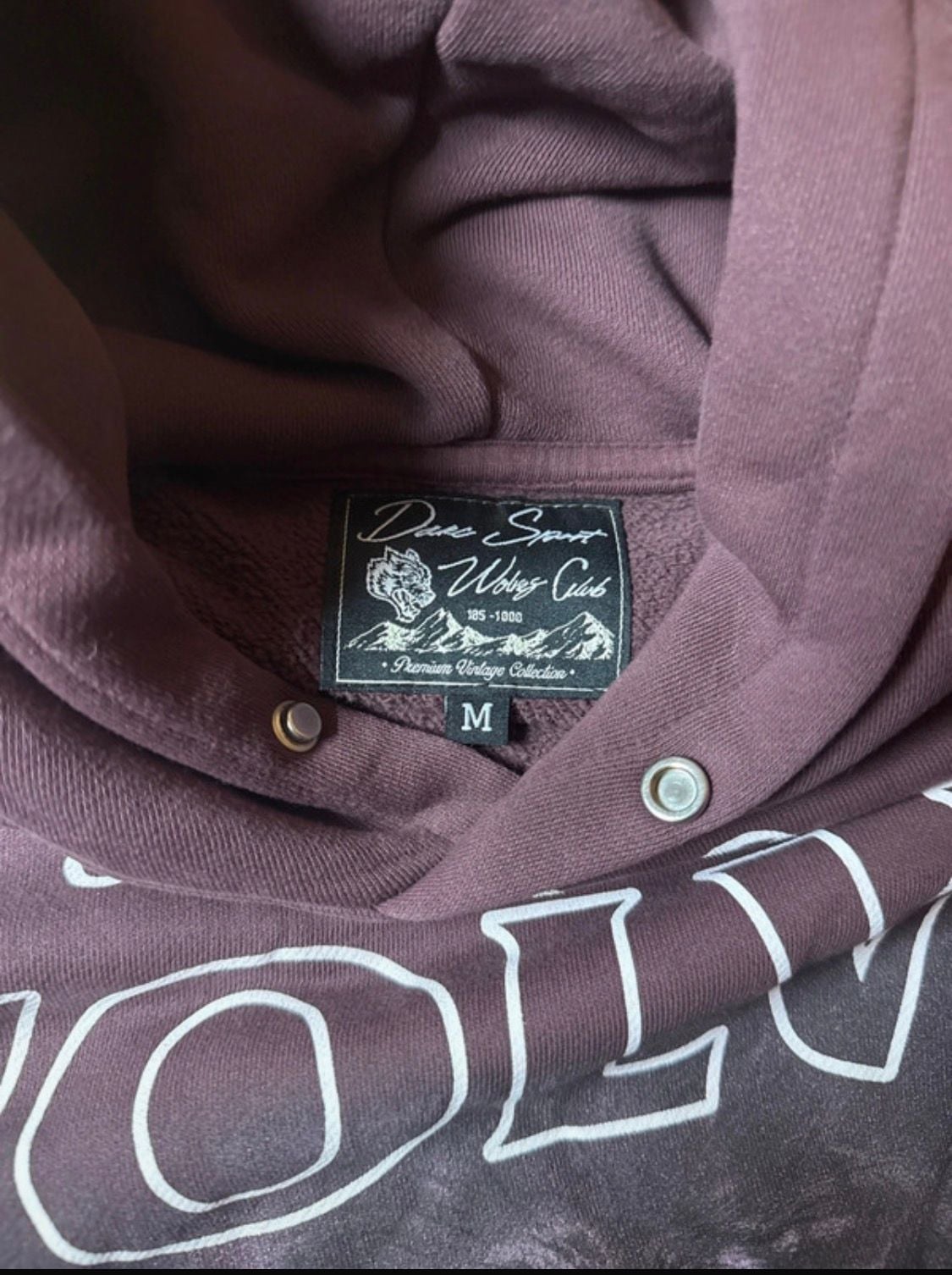 Darc Sport Wolves Hoodie Size M 5
