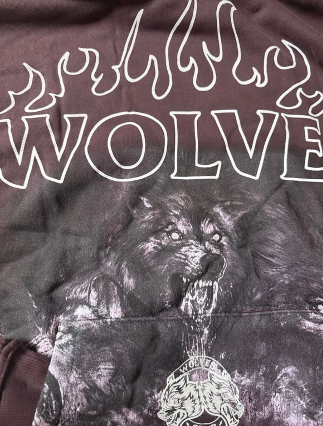 Darc Sport Wolves Hoodie Size M 6