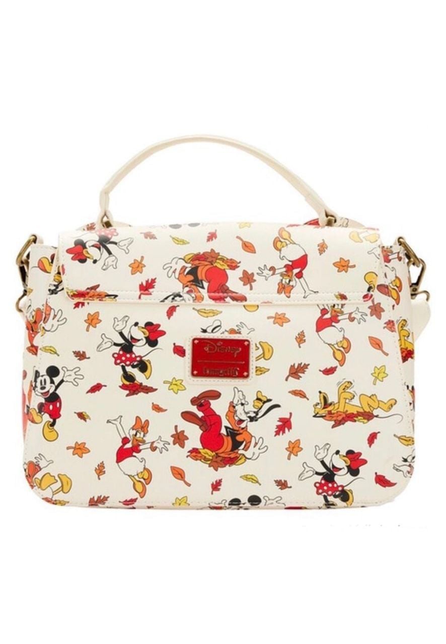 New Loungefly Disney Exclusive Minnie Mouse Fall Crossbody Bag 4