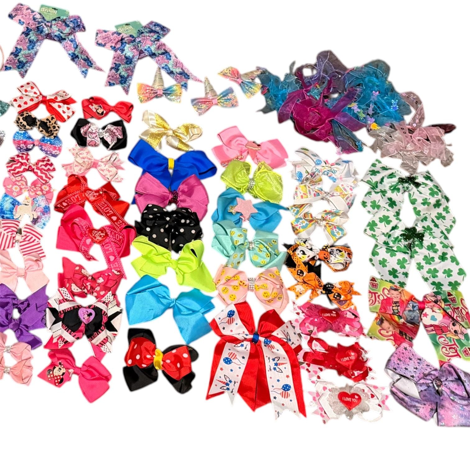 Girls’ Hair Bow & Headband MEGA Bundle – 100+ Pieces 2