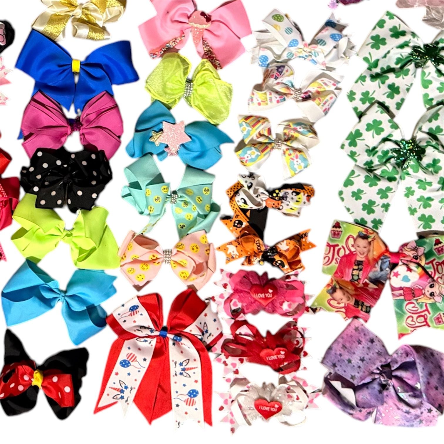 Girls’ Hair Bow & Headband MEGA Bundle – 100+ Pieces 6