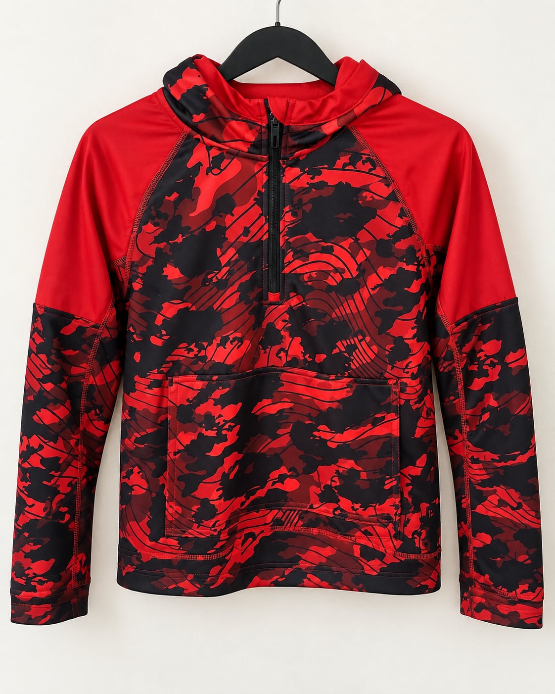 Athletic Works Red Camo Hoodie Kids14
Size YL 2
