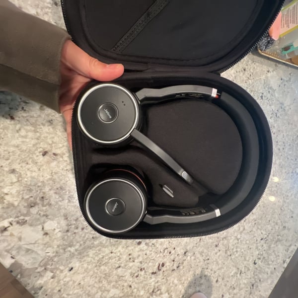Jabra Evolve 75 MS Bluetooth Wireless Headset With Case