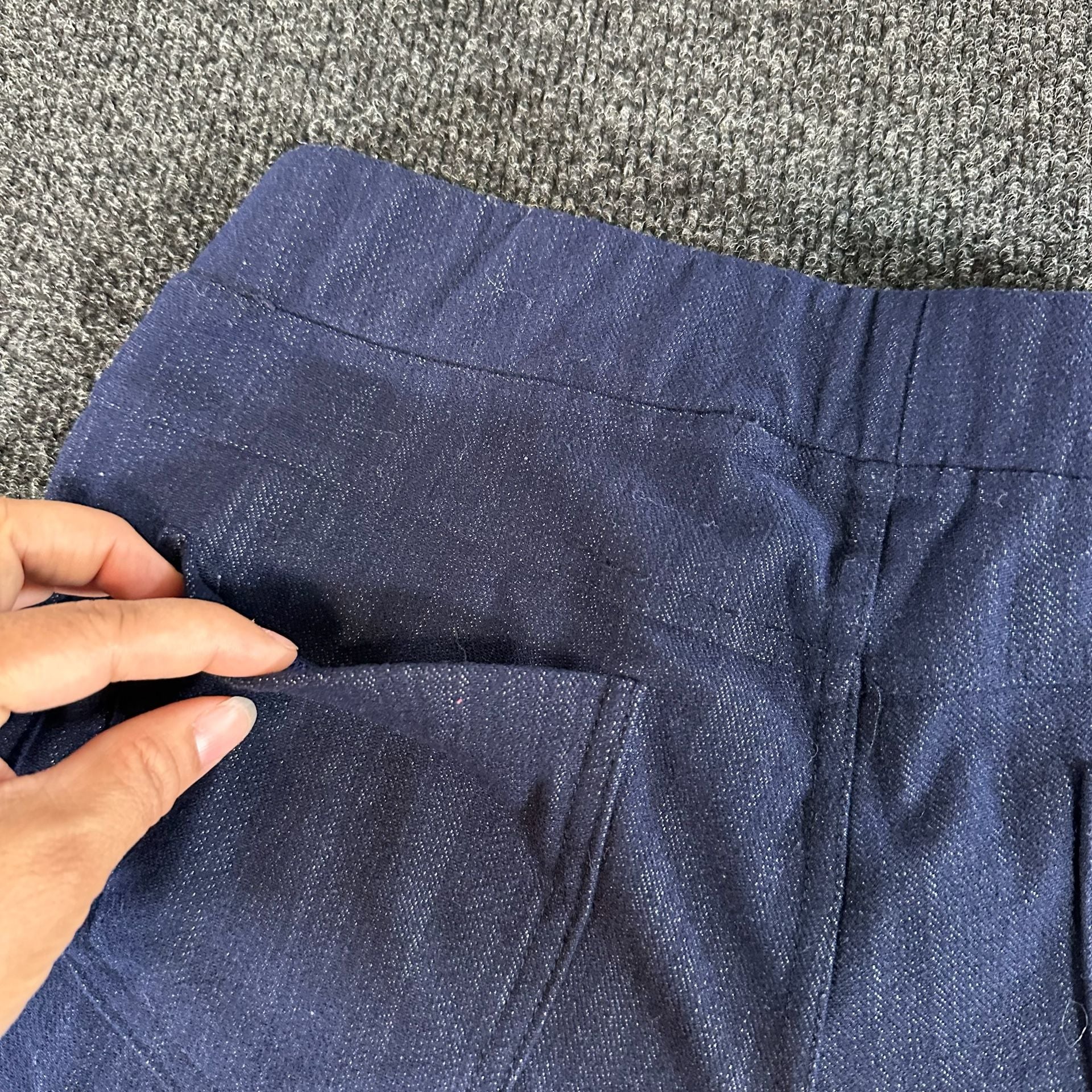 Shiela Rose Pull On Jeggings Size XL Blue Stretch Denim Look Pants 11