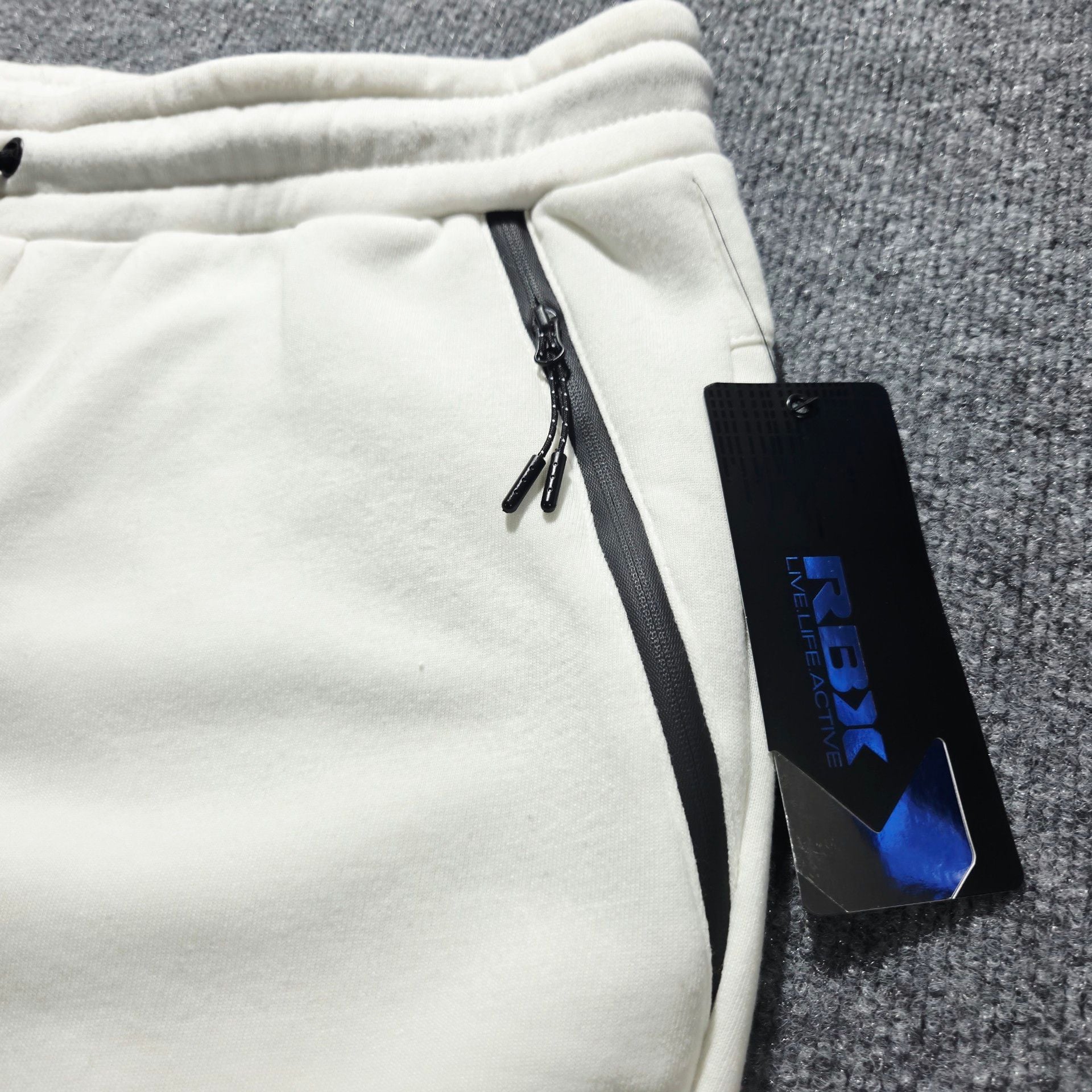RBX Active Fleece Sweatpants Size XL White Joggers 8