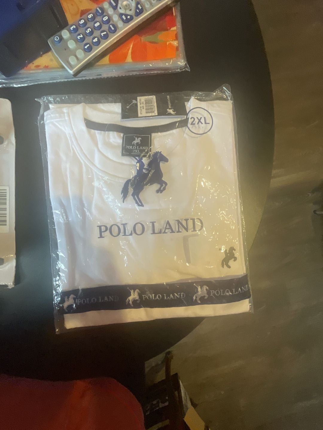 Polo Land T-Shirt Size 2XL White 2