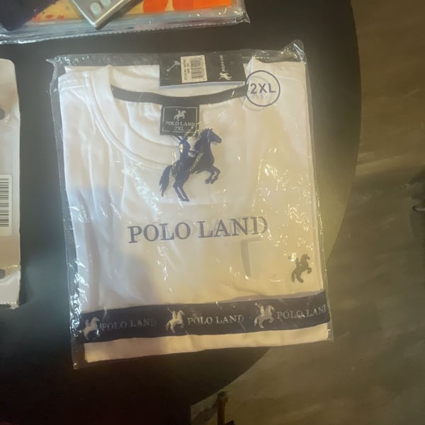 Polo Land T-Shirt Size 2XL White