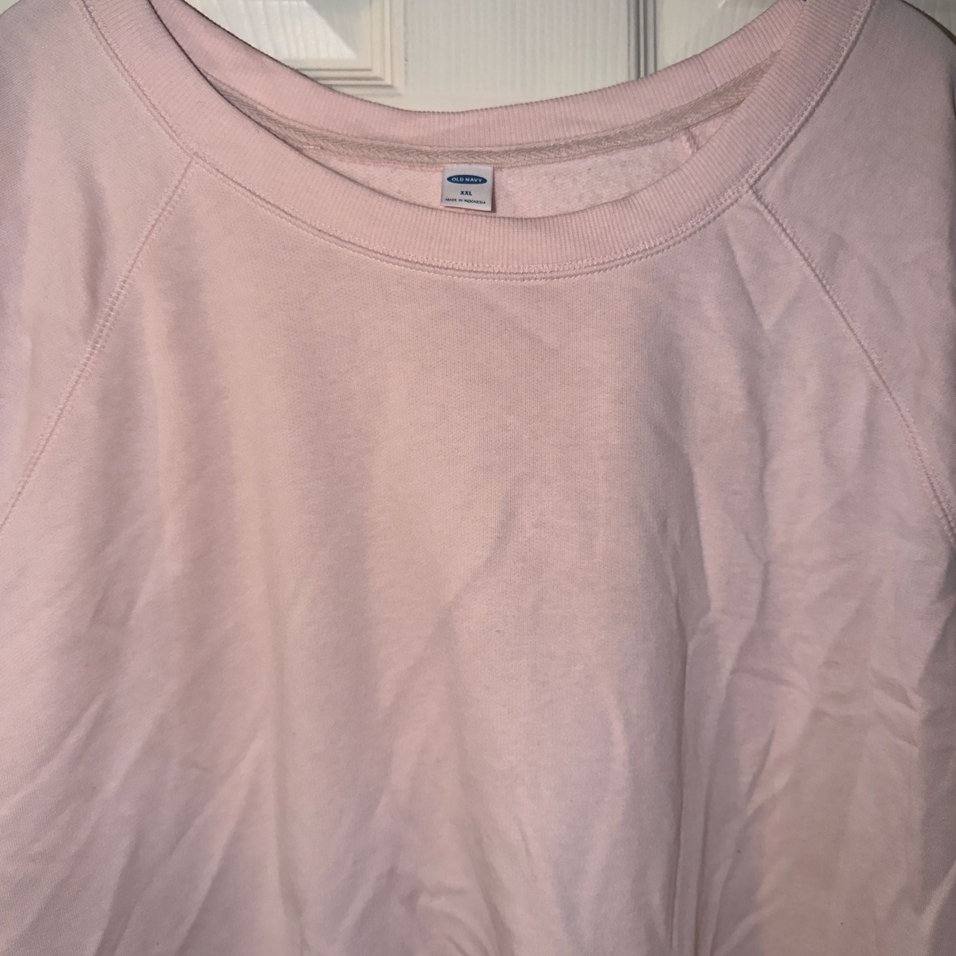 Old Navy Loose-Fit Crew-Neck Tunic Size XXL Soft Pink 6