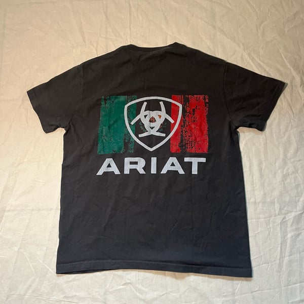 Ariat Mexico Wood Graphic T-Shirt Black
