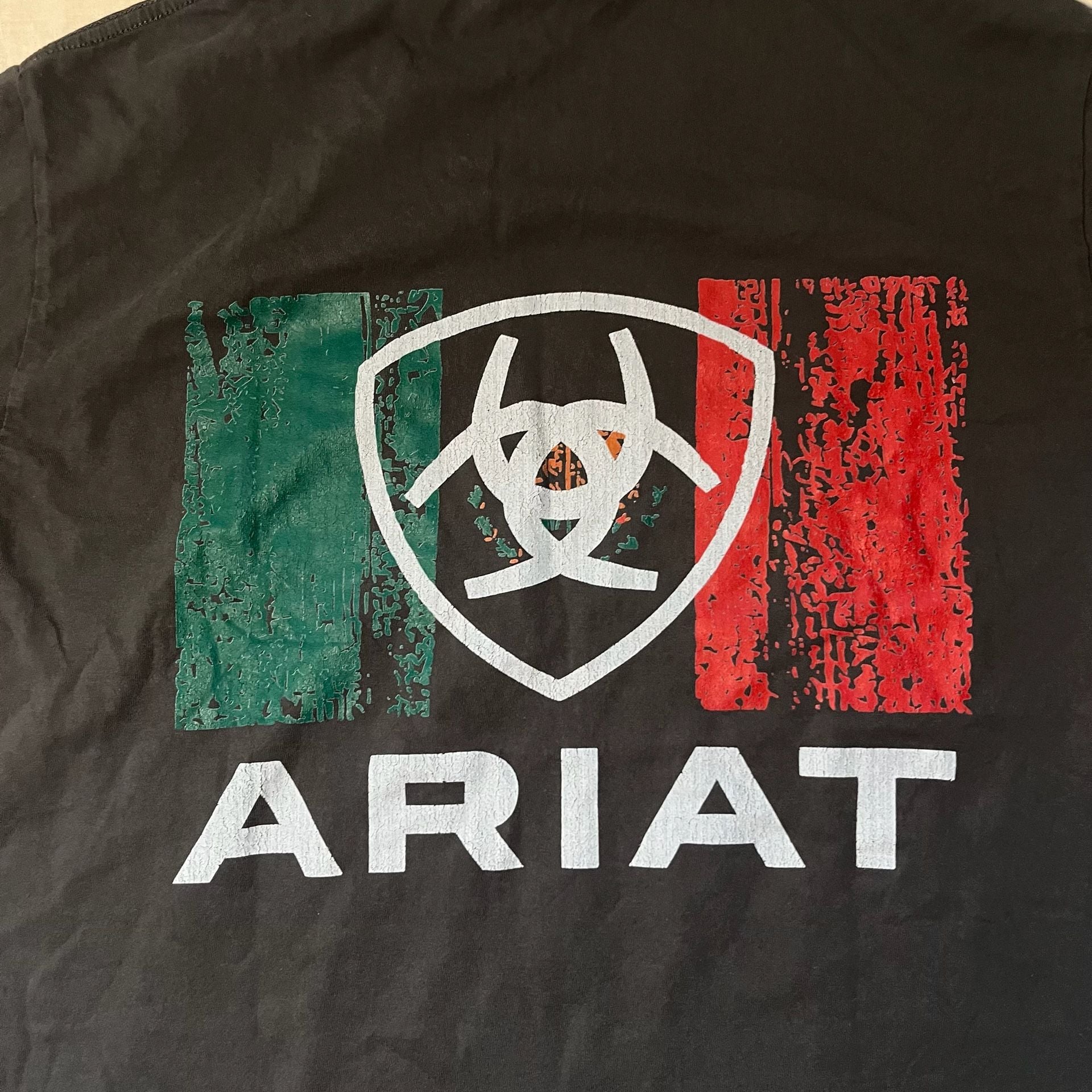 Ariat Mexico Wood Graphic T-Shirt Black 3