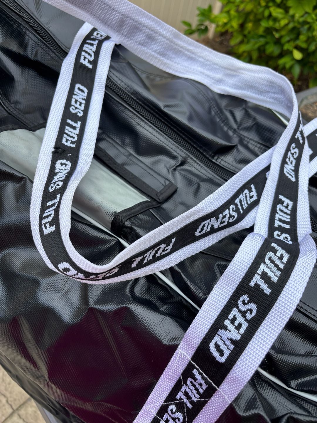 Full Send Hockey Bag 30 x 20 x 15 Black Duffel New 4