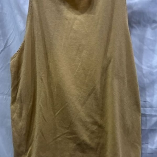 Women’s Nike Tank Top Size M Yellow Athletic