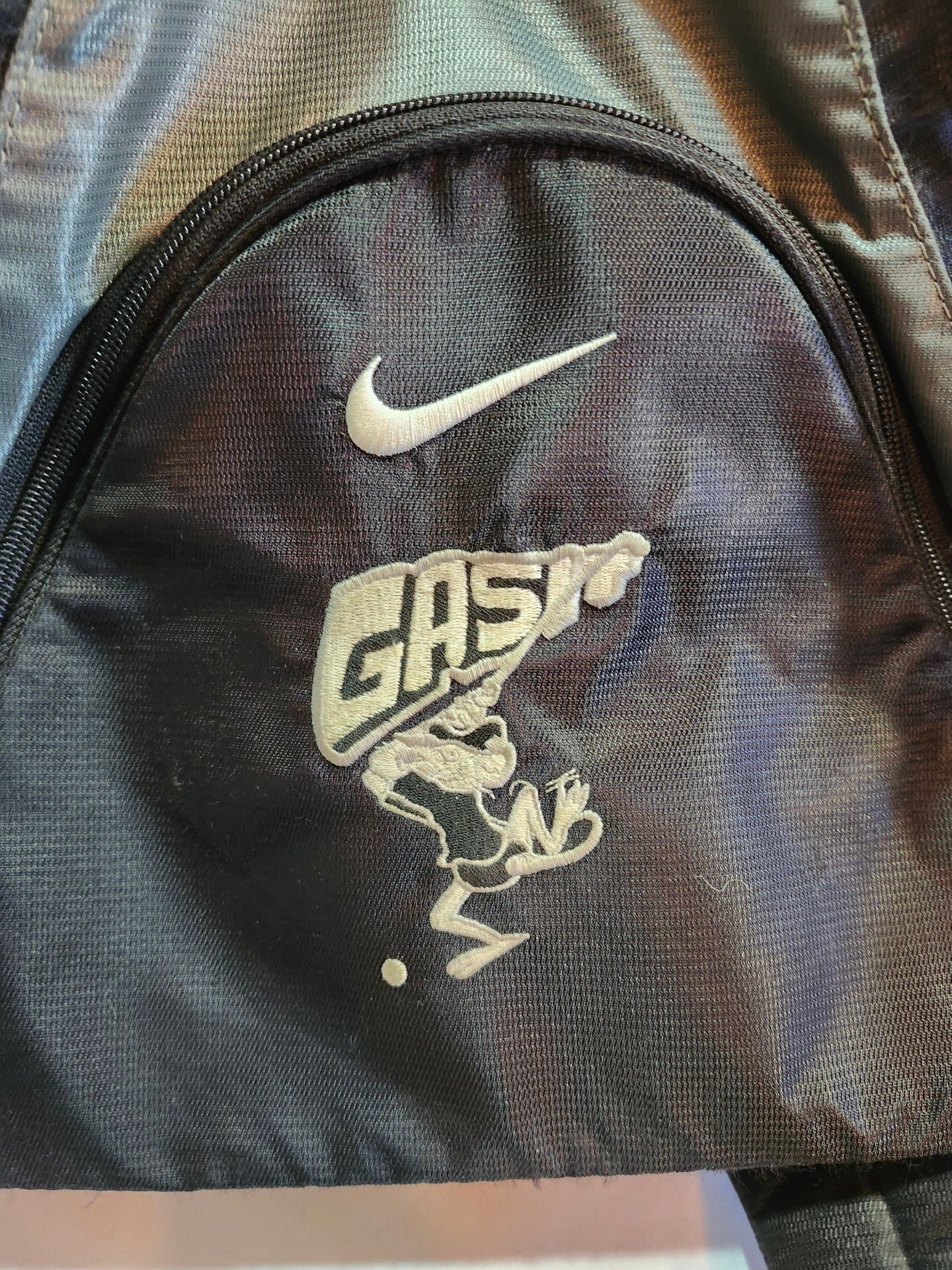 Nike Golf Duffle Bag Black Gray Shoulder Strap 3