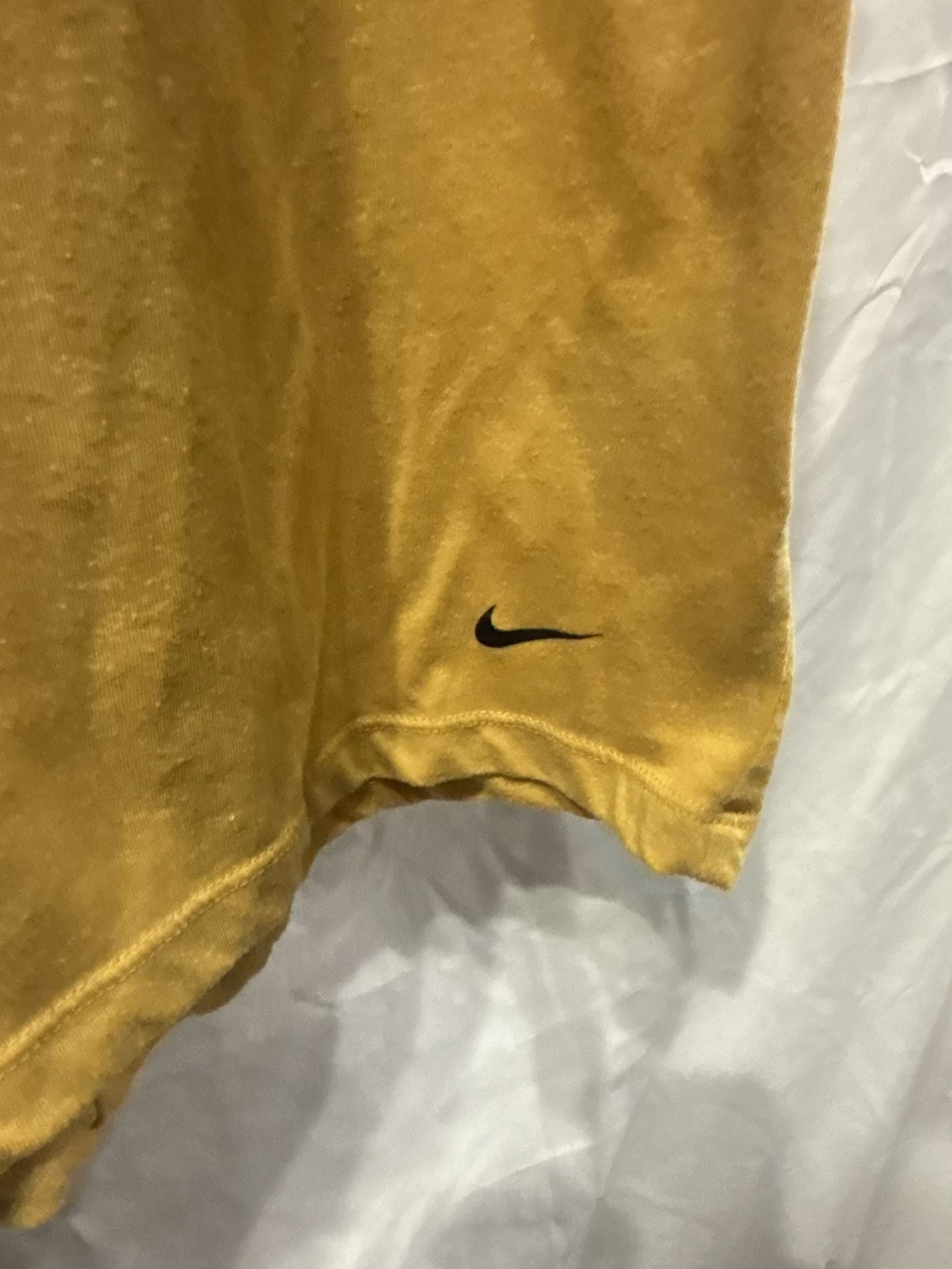 Women’s Nike Tank Top Size M Yellow Athletic 3