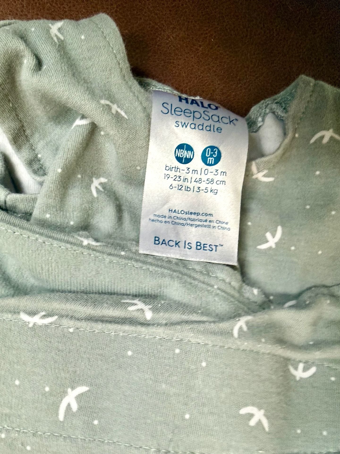 Halo SleepSack Swaddle Size NB 0-3M Neutral Lot Of 3 3