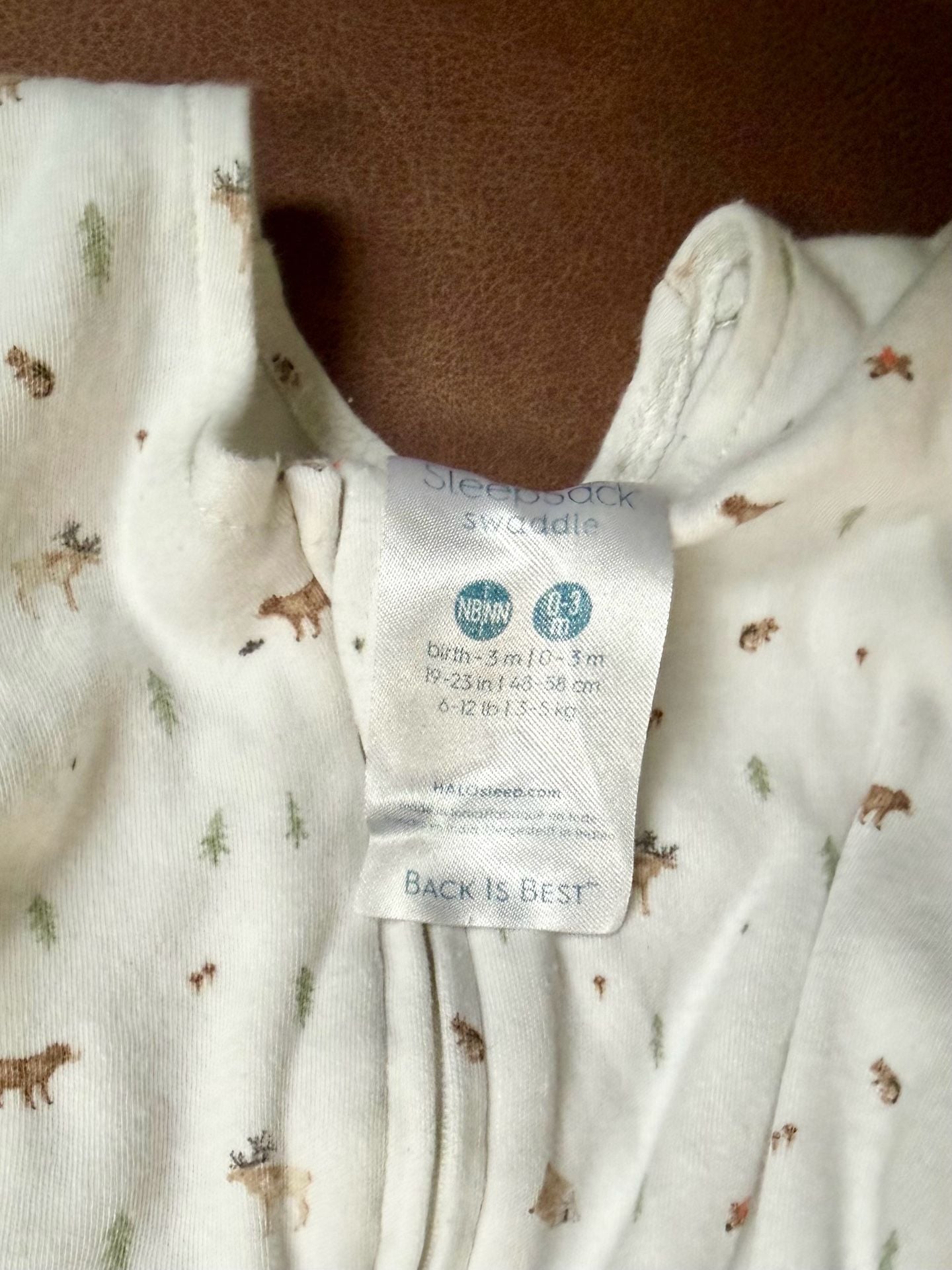 Halo SleepSack Swaddle Size NB 0-3M Neutral Lot Of 3 4