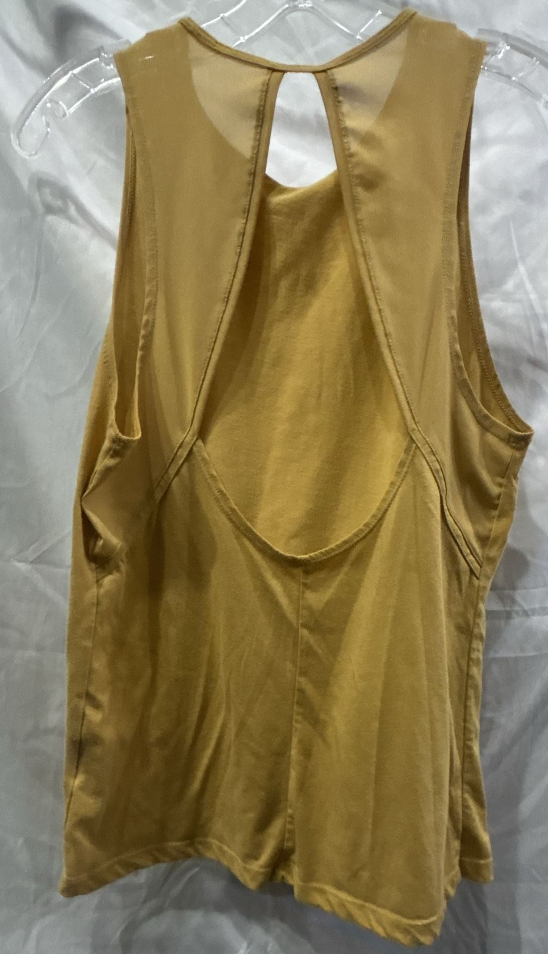 Women’s Nike Tank Top Size M Yellow Athletic 4