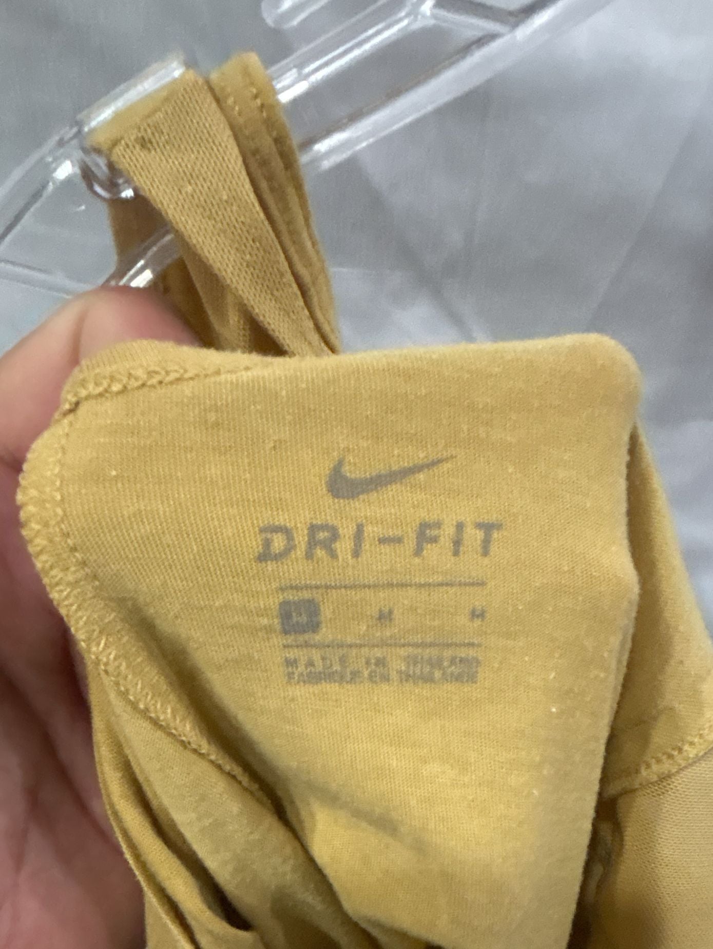 Women’s Nike Tank Top Size M Yellow Athletic 5