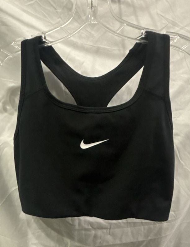 Nike Swoosh Sports Bra Black Size L 2