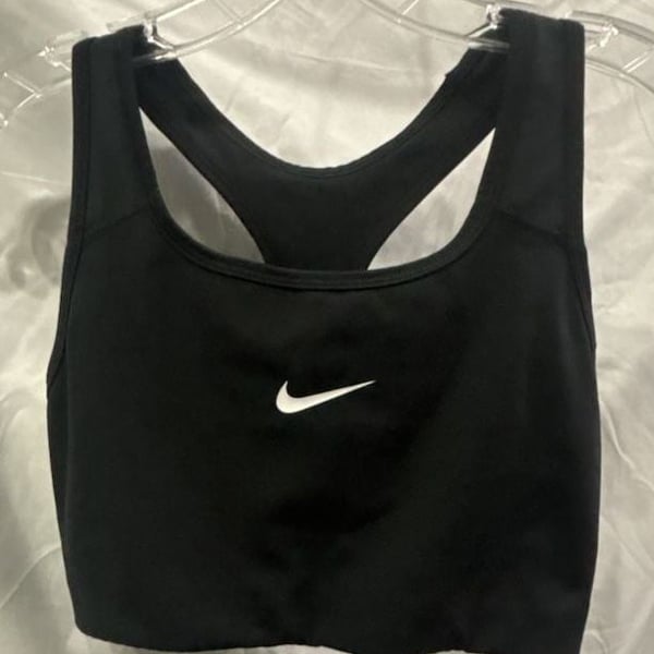 Nike Swoosh Sports Bra Black Size L