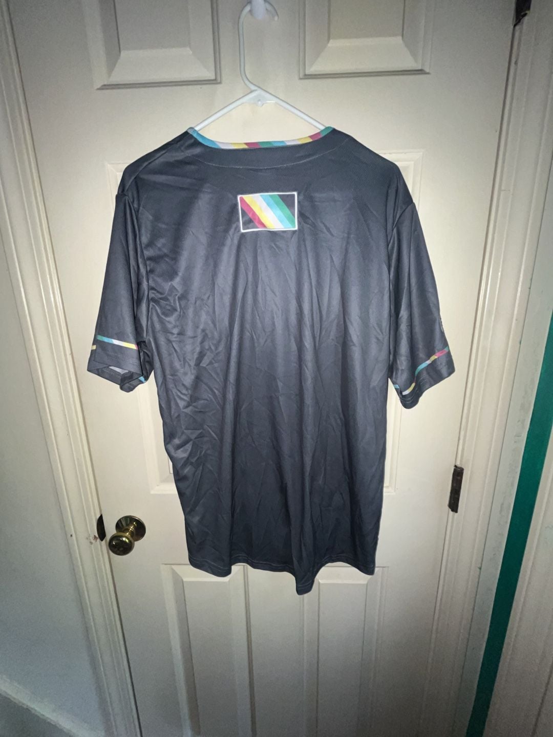 Boston Red Sox Disability Pride Jersey Size L Gray Baseball Jersey 4