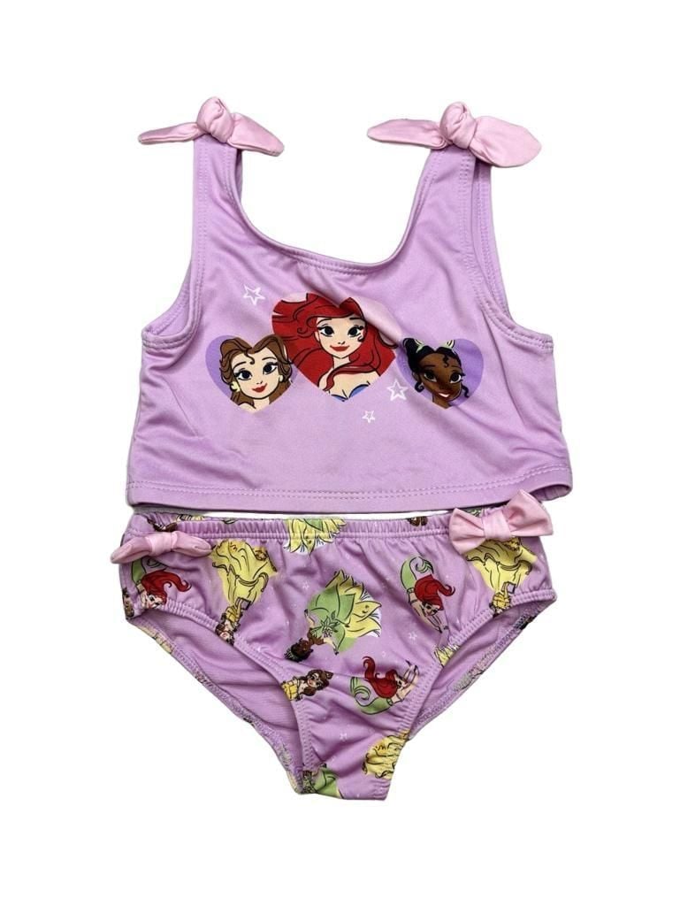 Disney Princess Bikini Size 2T Purple Swimsuit 1