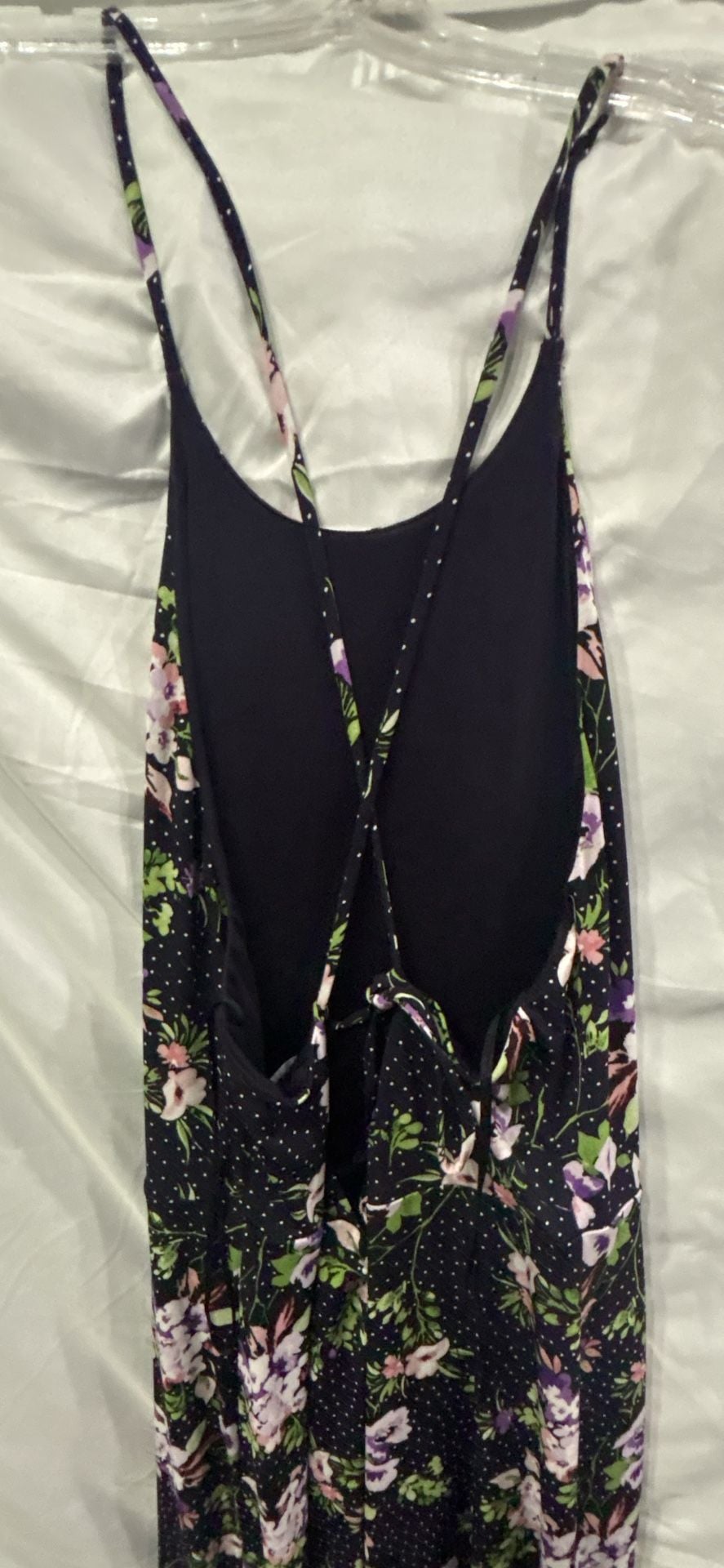 Express Floral Halter High Slit Maxi Dress Size M 5
