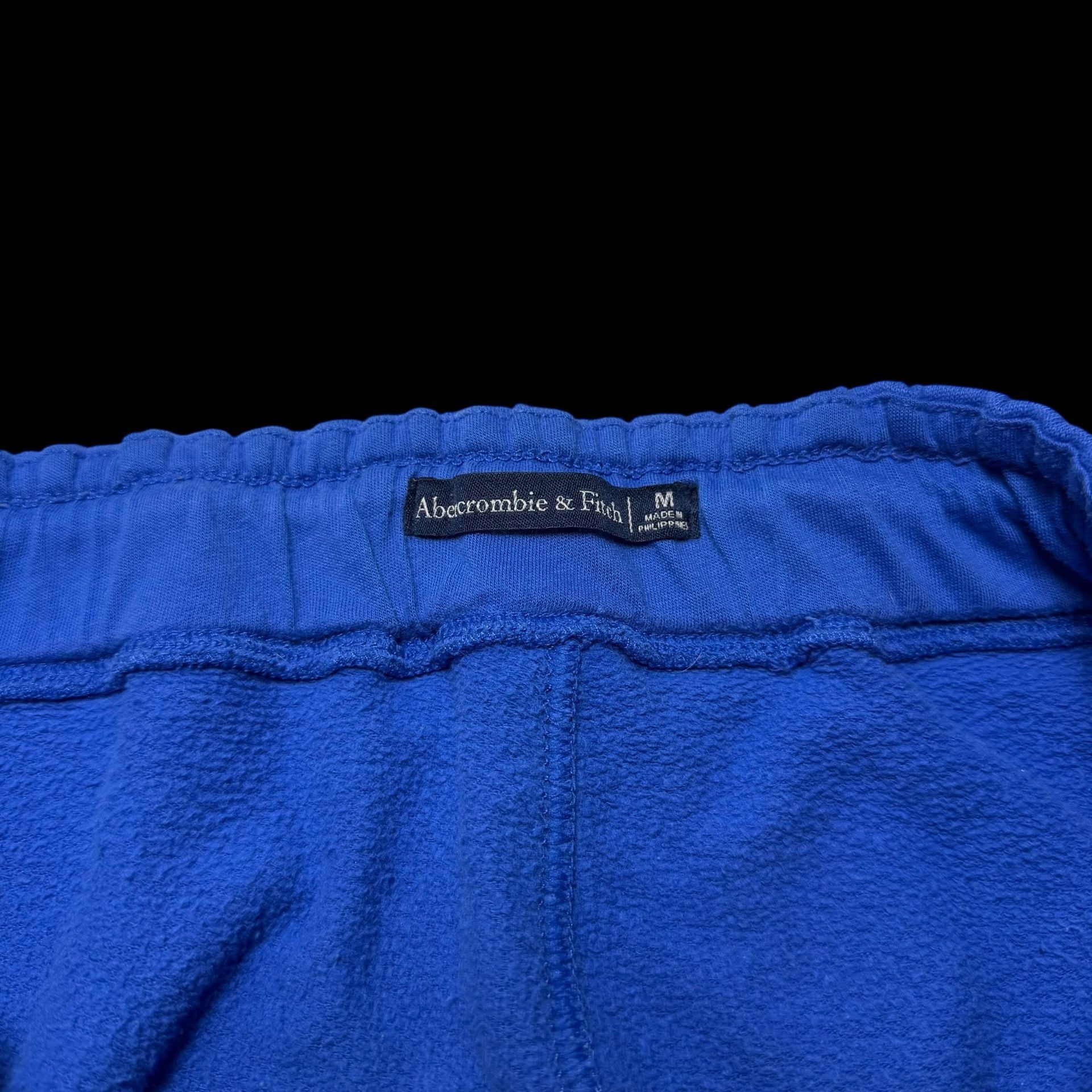 Abercrombie & Fitch Sweatpants Size M Blue A&F Athletic Club Logo Joggers 5