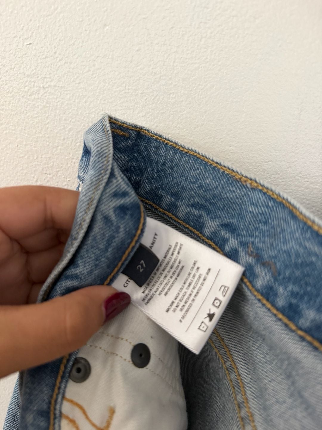 Citizens Of Humanity Pony Boy Size waist 30” Blue Jeans 8