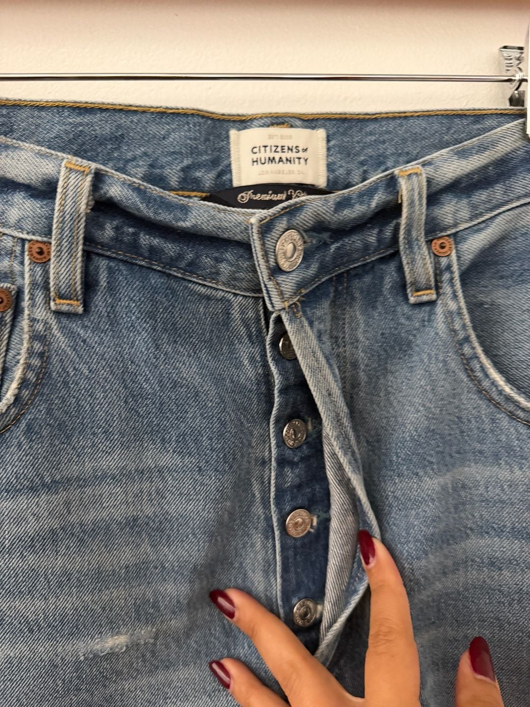 Citizens Of Humanity Pony Boy Size waist 30” Blue Jeans 10