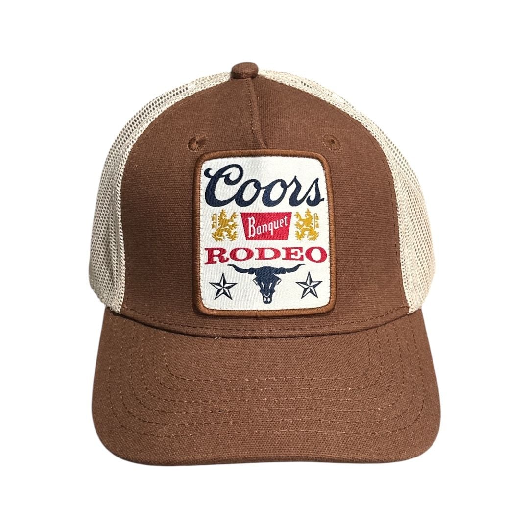 Coors Beer For Cowboys/Rodeo Trucker Duo Snapbacks (NWT) 3
