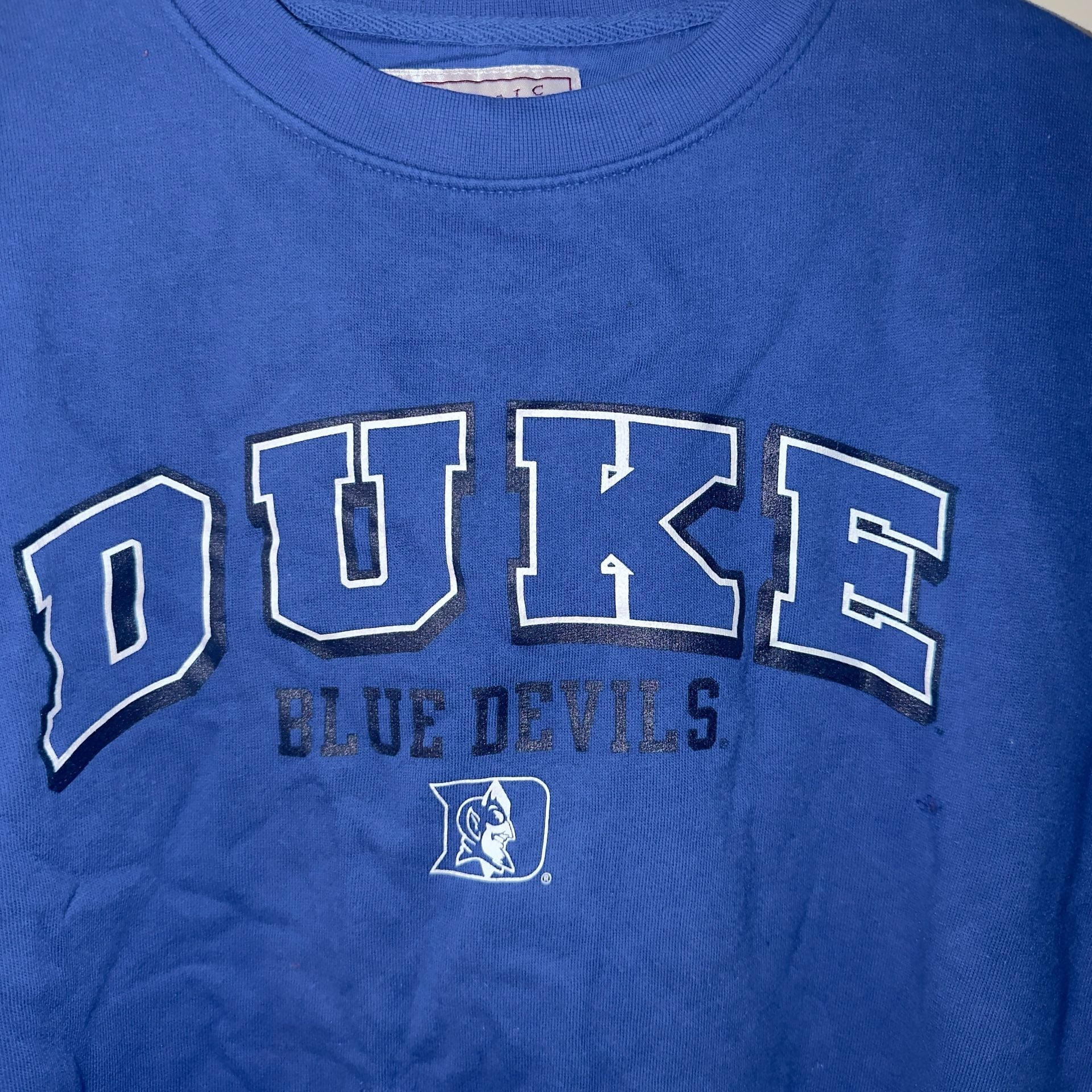 Vintage Soffe 2000s Duke Blue Devils Sweatshirt Size XL Blue NCAA Crewneck 4