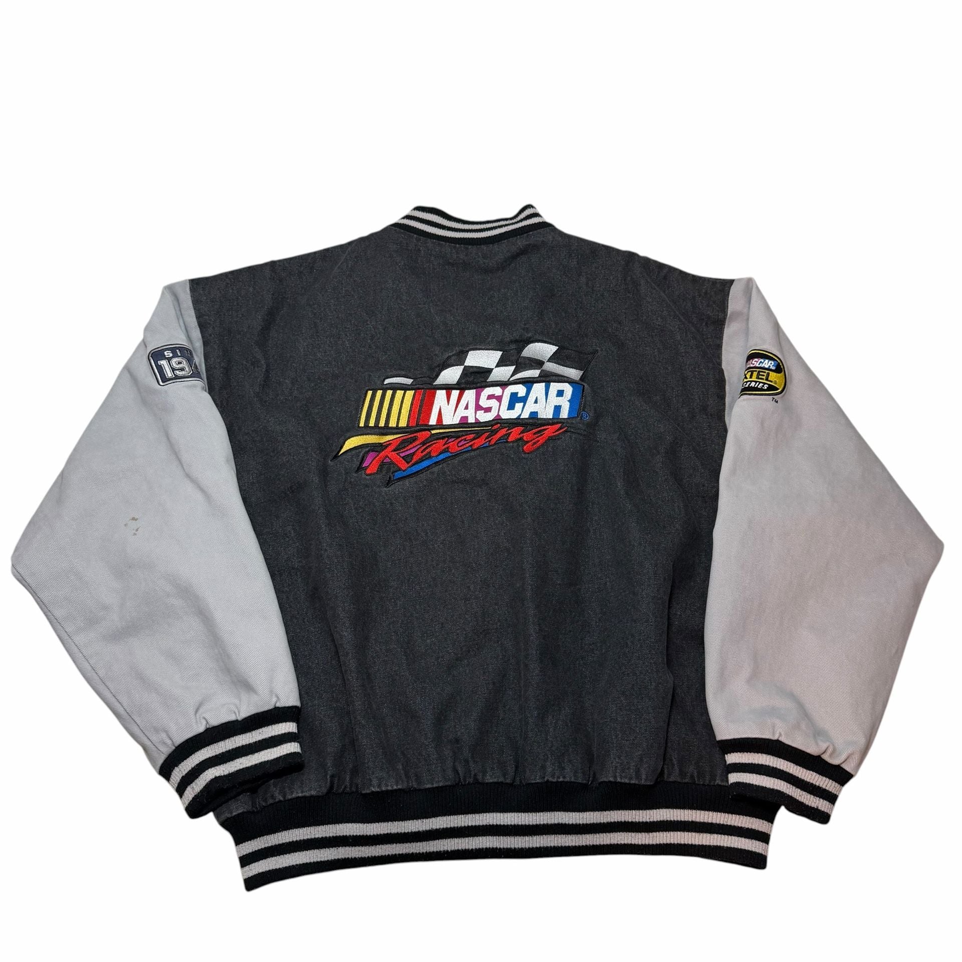 Racing Champions Nascar Varsity Jacket Size XL Vintage Cotton 3