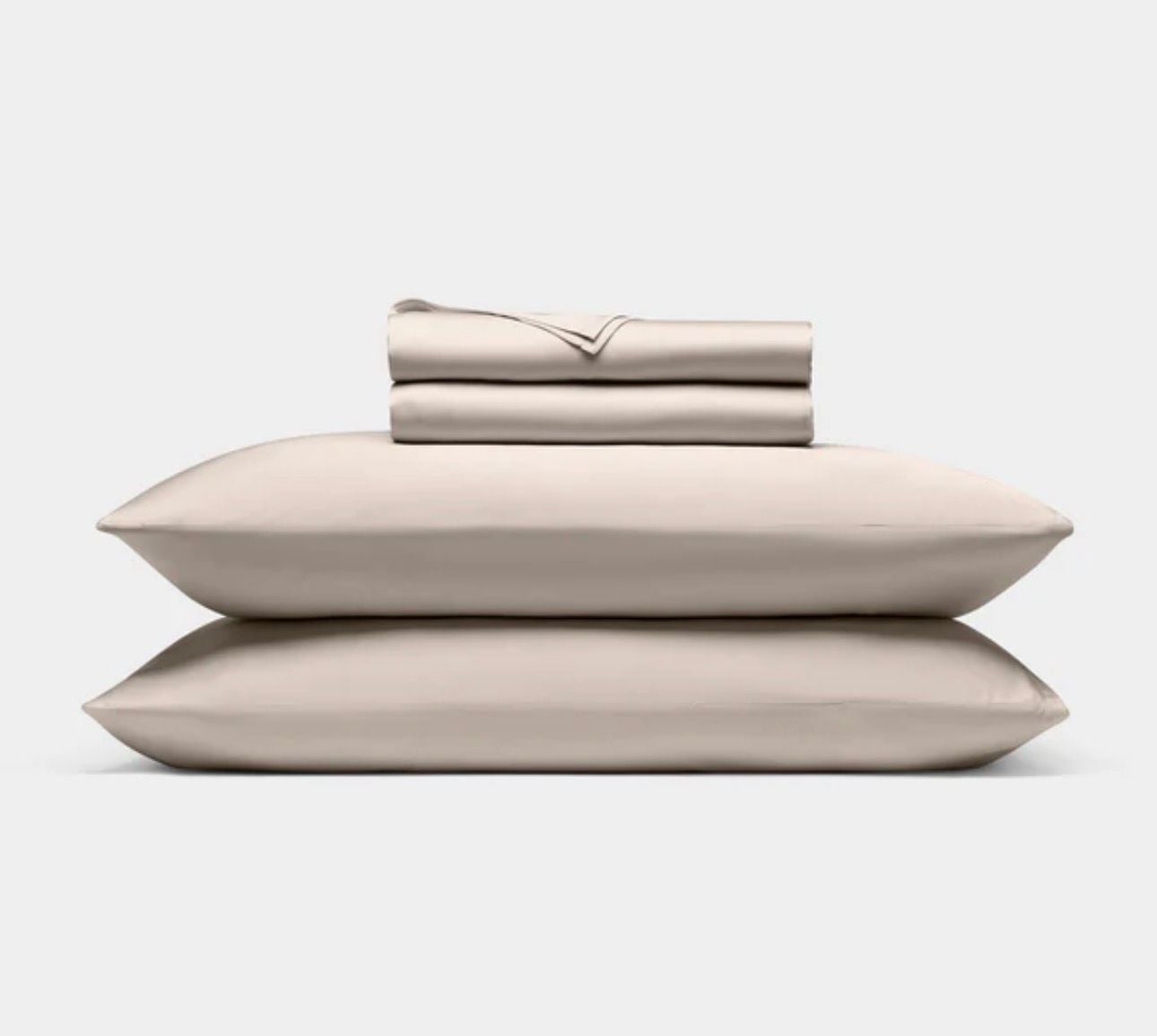 Cozy Earth Bamboo Sheet Set King Oat New 1