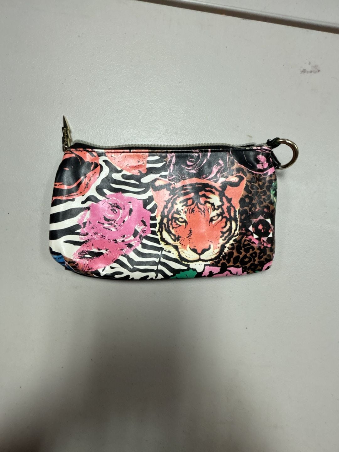 Betseyville Tiger Zebra Print Wristlet Clutch Bag 7