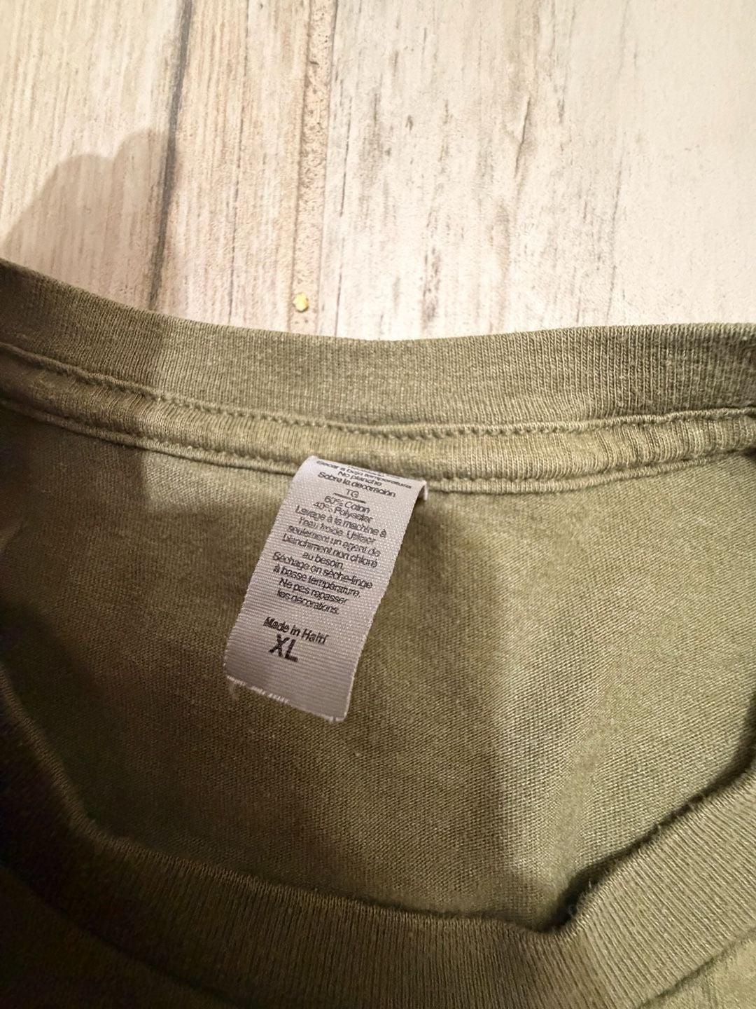 Hush Hunt Fish T-Shirt Size XL Green Graphic Tee 4