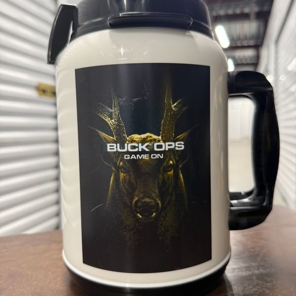 Whirley DrinkWorks Buck Wear 64 Oz Mug