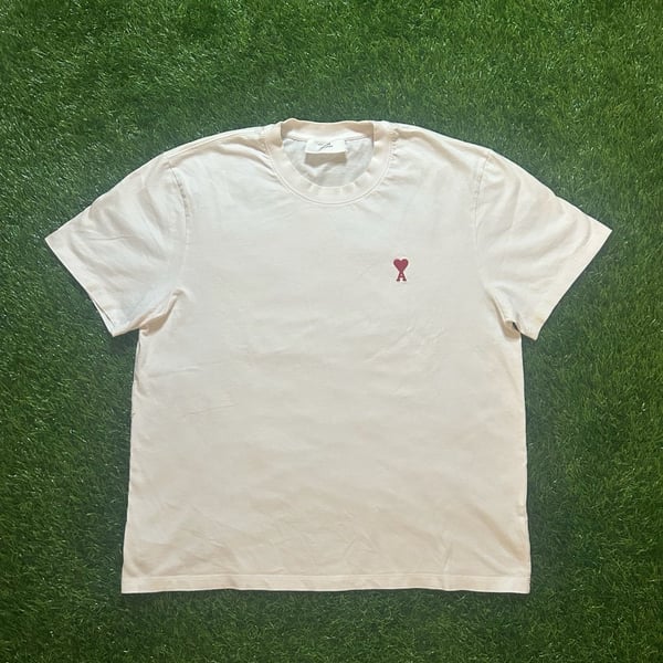 AMI Alexandre Mattiussi Ami De Coeur T-Shirt White