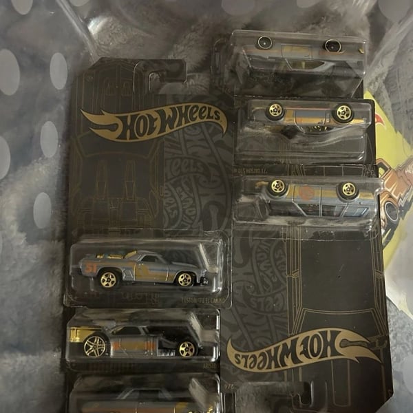 Hot Wheels Satin & Chrome Series 51st Anniversary Set of 6