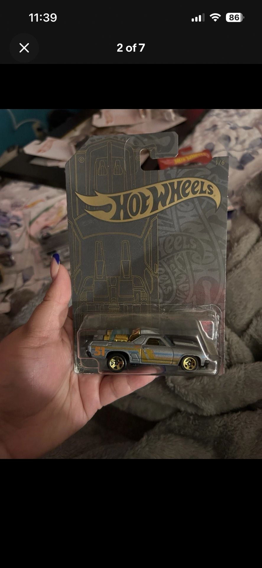 Hot Wheels Satin & Chrome Series 51st Anniversary Set of 6 2