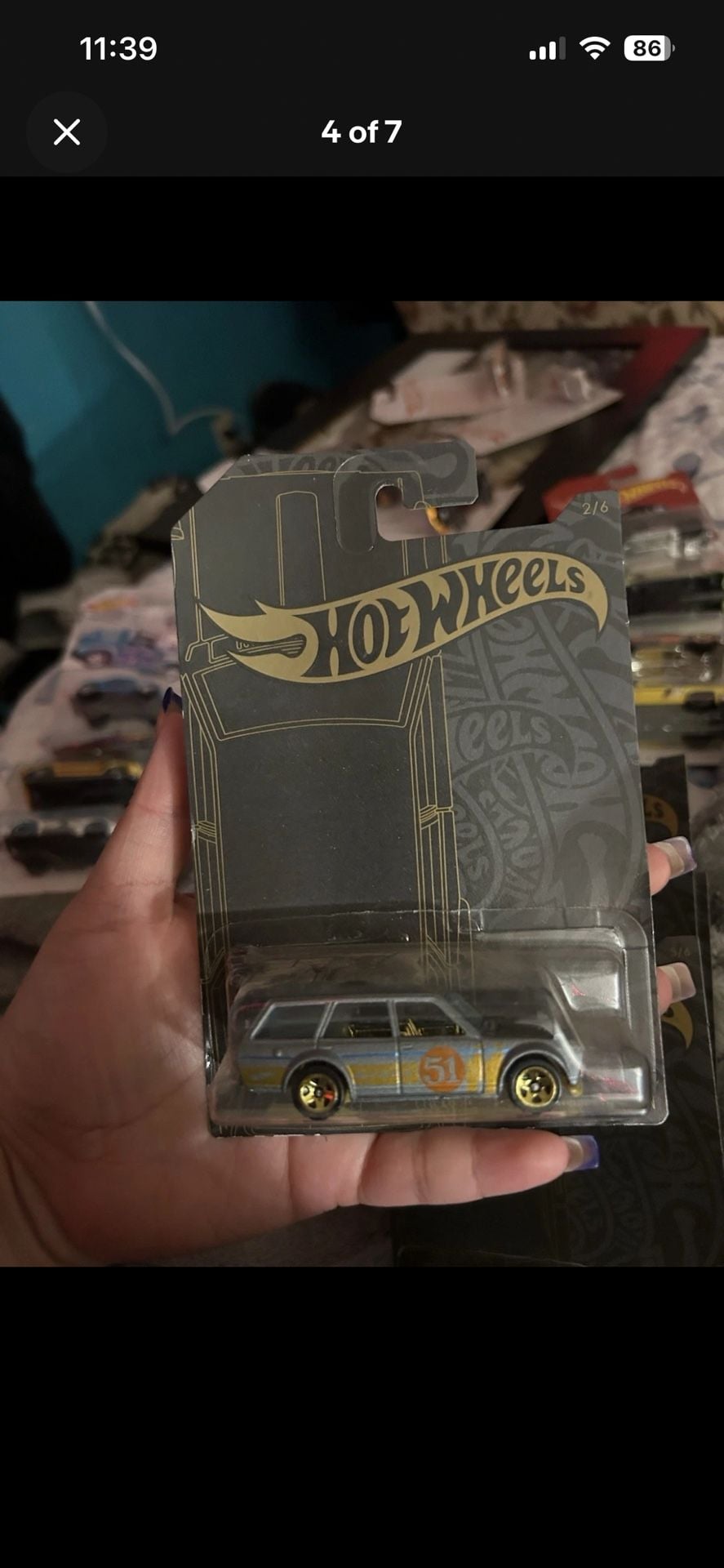 Hot Wheels Satin & Chrome Series 51st Anniversary Set of 6 4