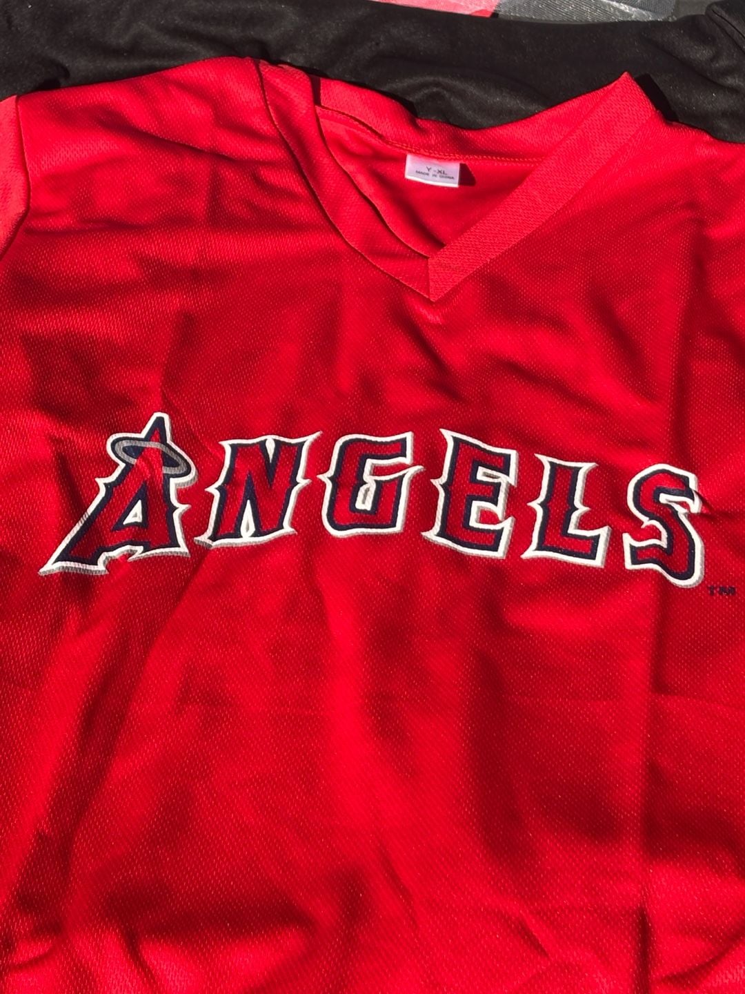 Angels Salmon 15 Youth XL Jersey 6